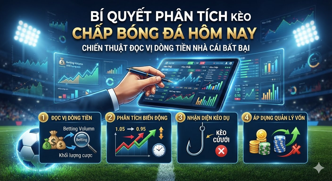kèo chấp bóng đá hôm nay