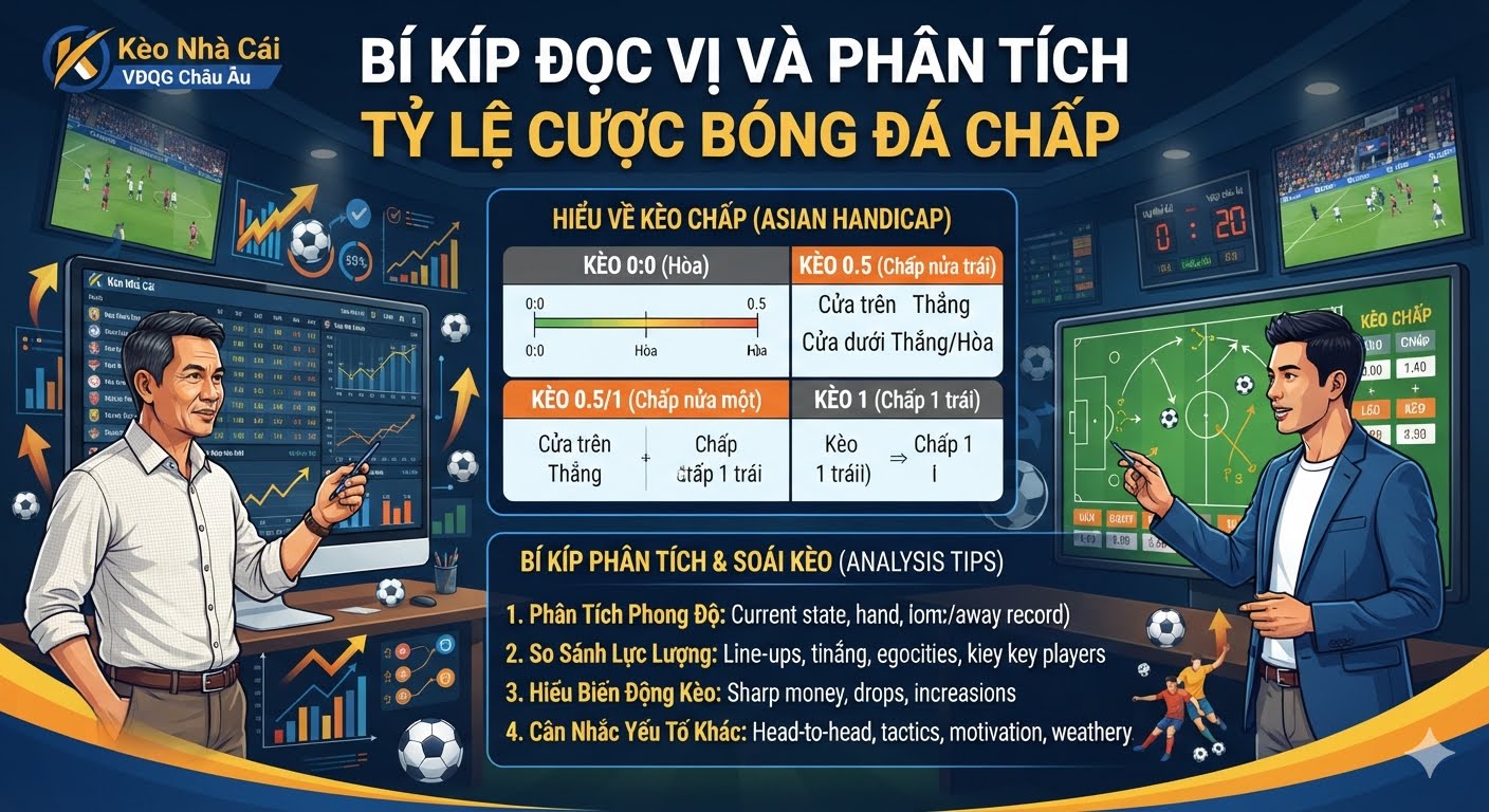 tỷ lệ cược bóng đá chấp