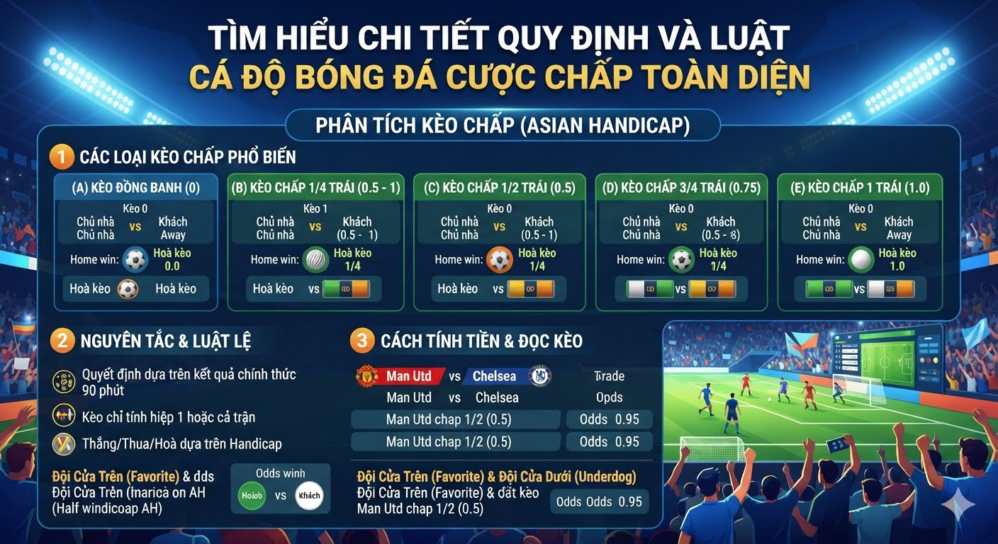 luật cá độ bóng đá cược chấp
